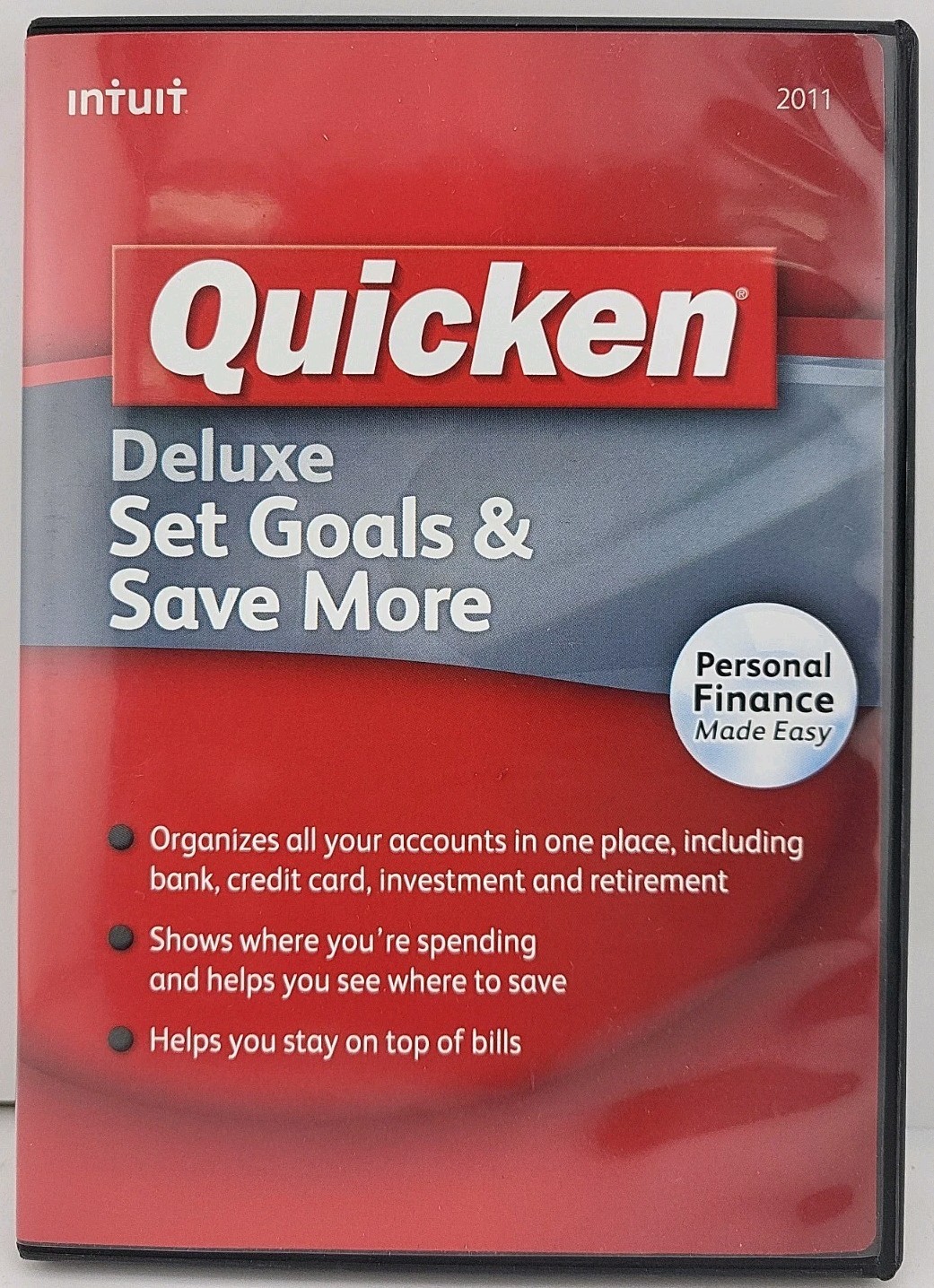 Quicken Deluxe Set Goals & Save More Disc