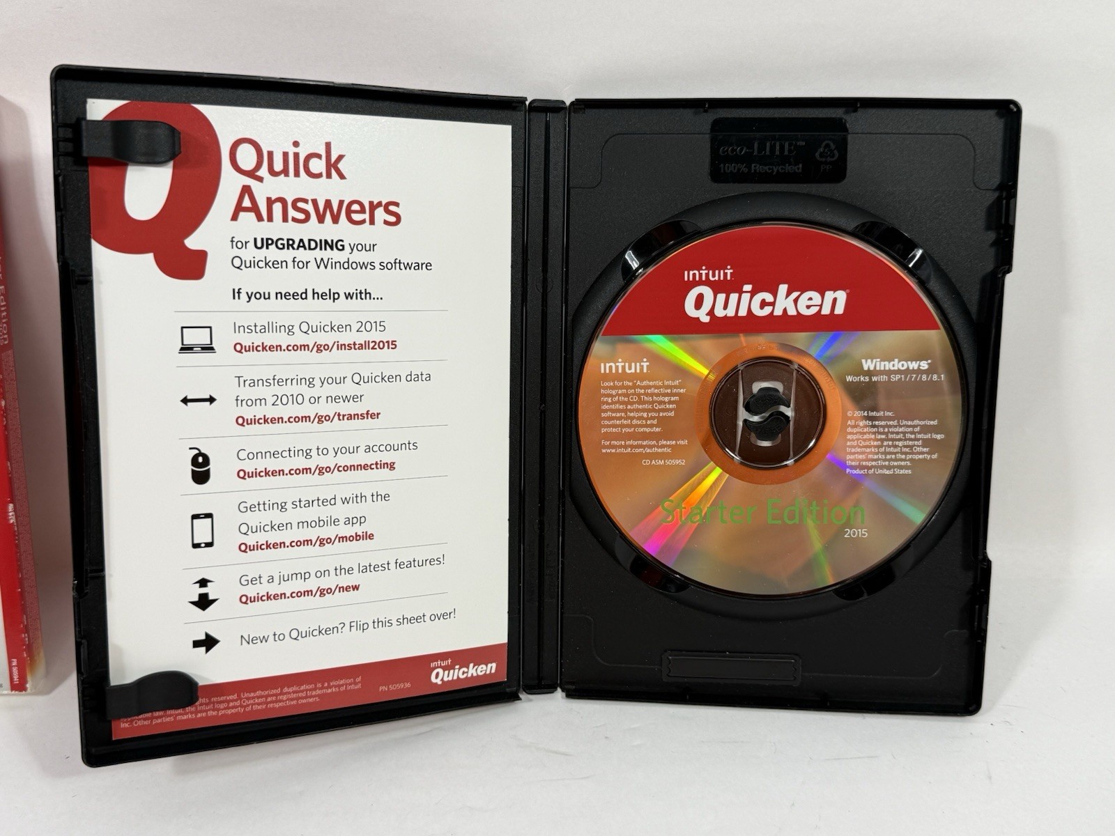 Quicken 2015 Starter Personal Finance Software Windows 2010. 2011