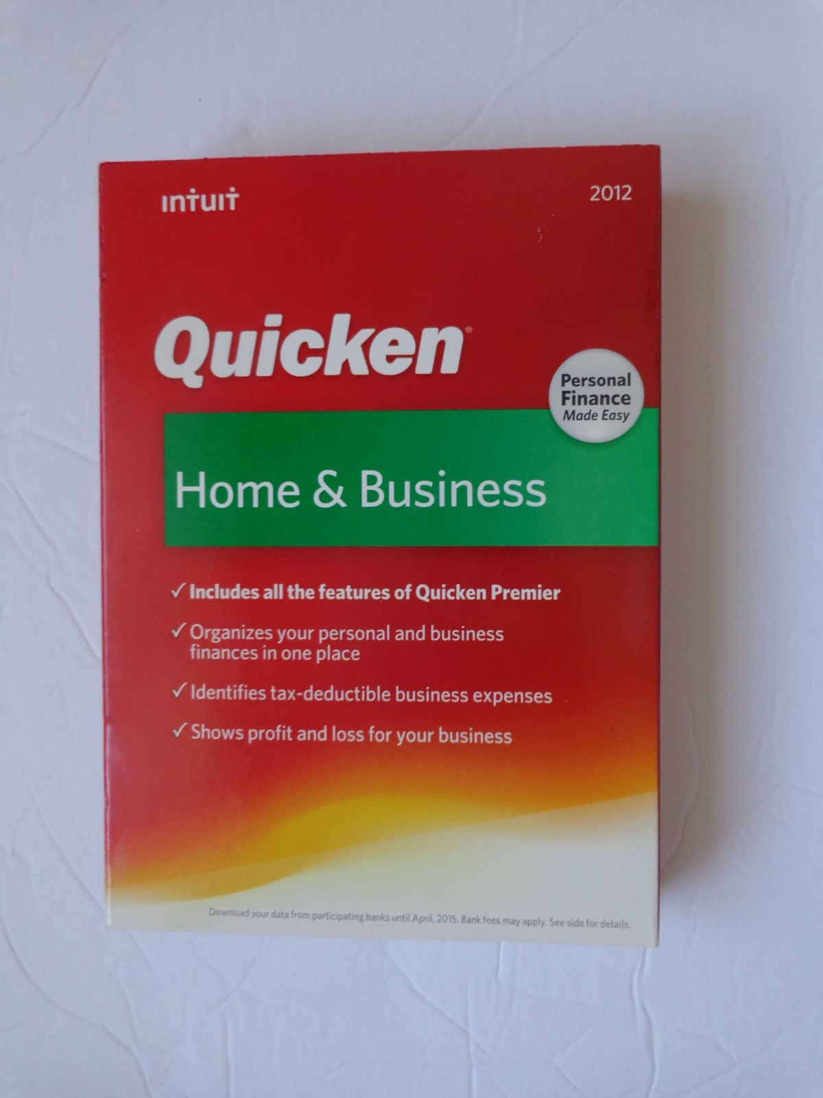 Intuit Quicken Home & Business 2012