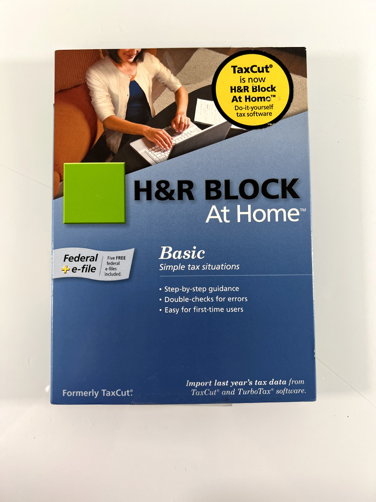 H&R Block At Home Basic 2009, for windows / MAC Lot of 10