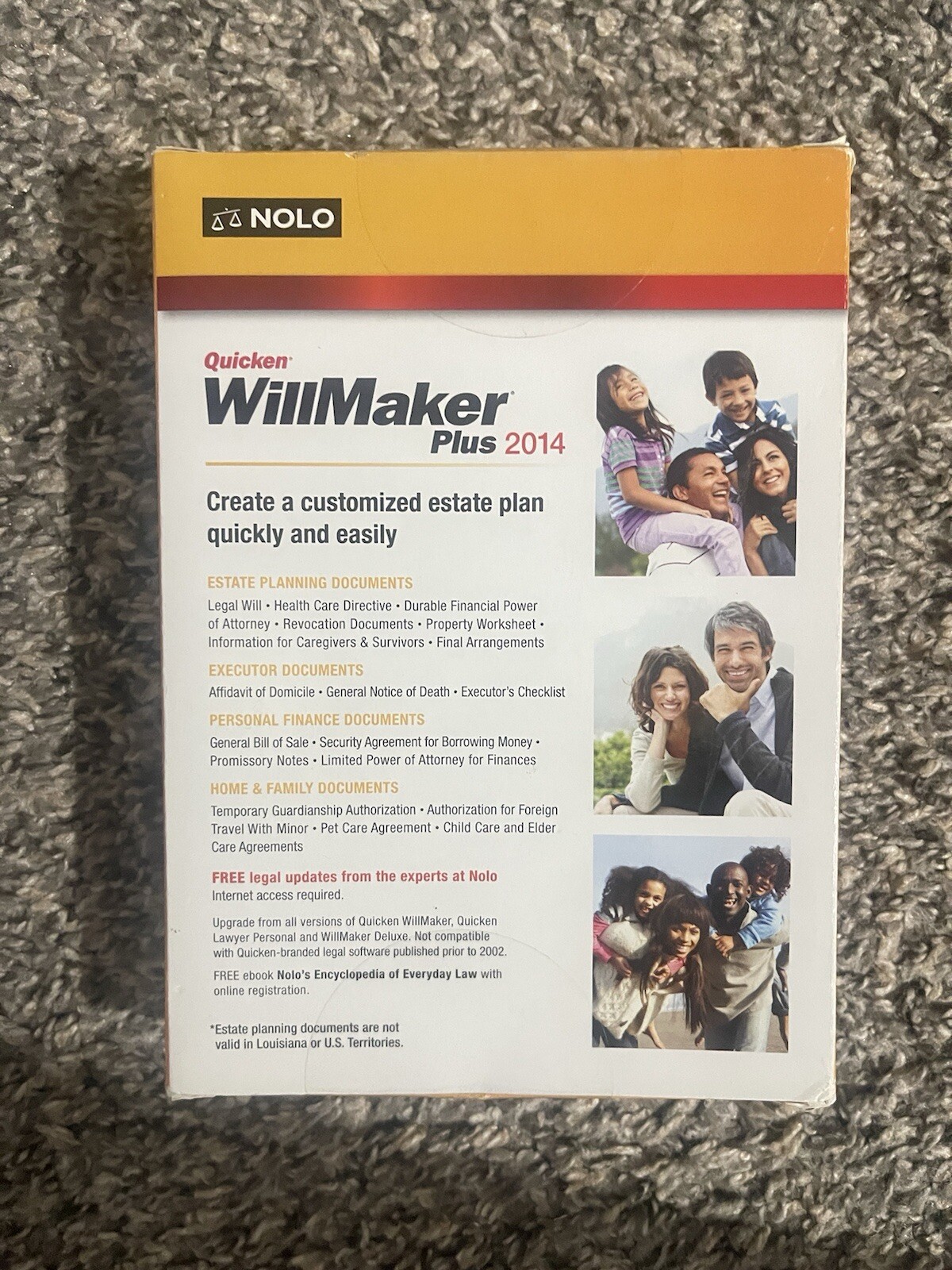 Quicken Willmaker Plus 2014 by Nolo Platform : Windows 7, Windows Vista, Windows