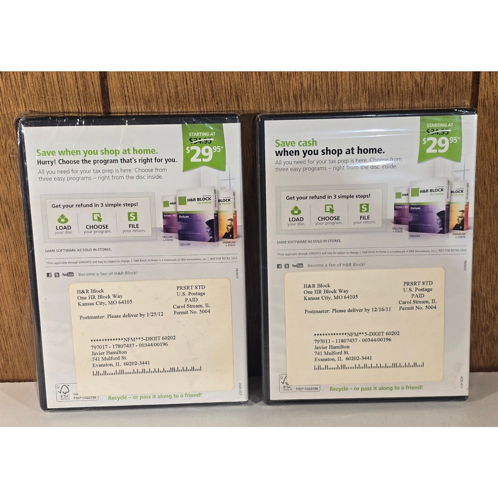 H&R Block Tax Software CD Lot 30+ Deluxe TaxCut Homeowners Investors 1999-2019