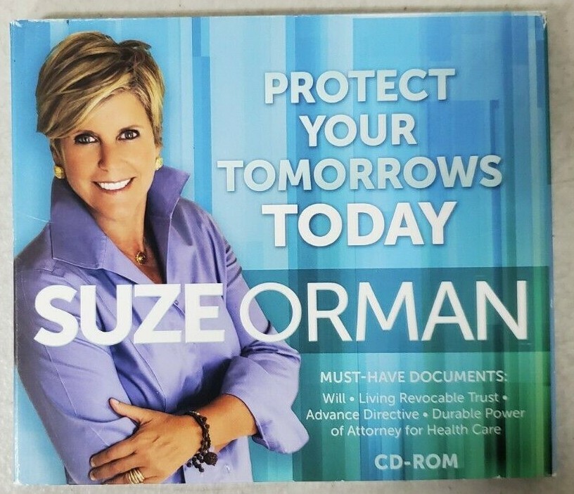 Protect Your Tomorrows Today Must Have Documents CD-ROM Suze Orman (2014)