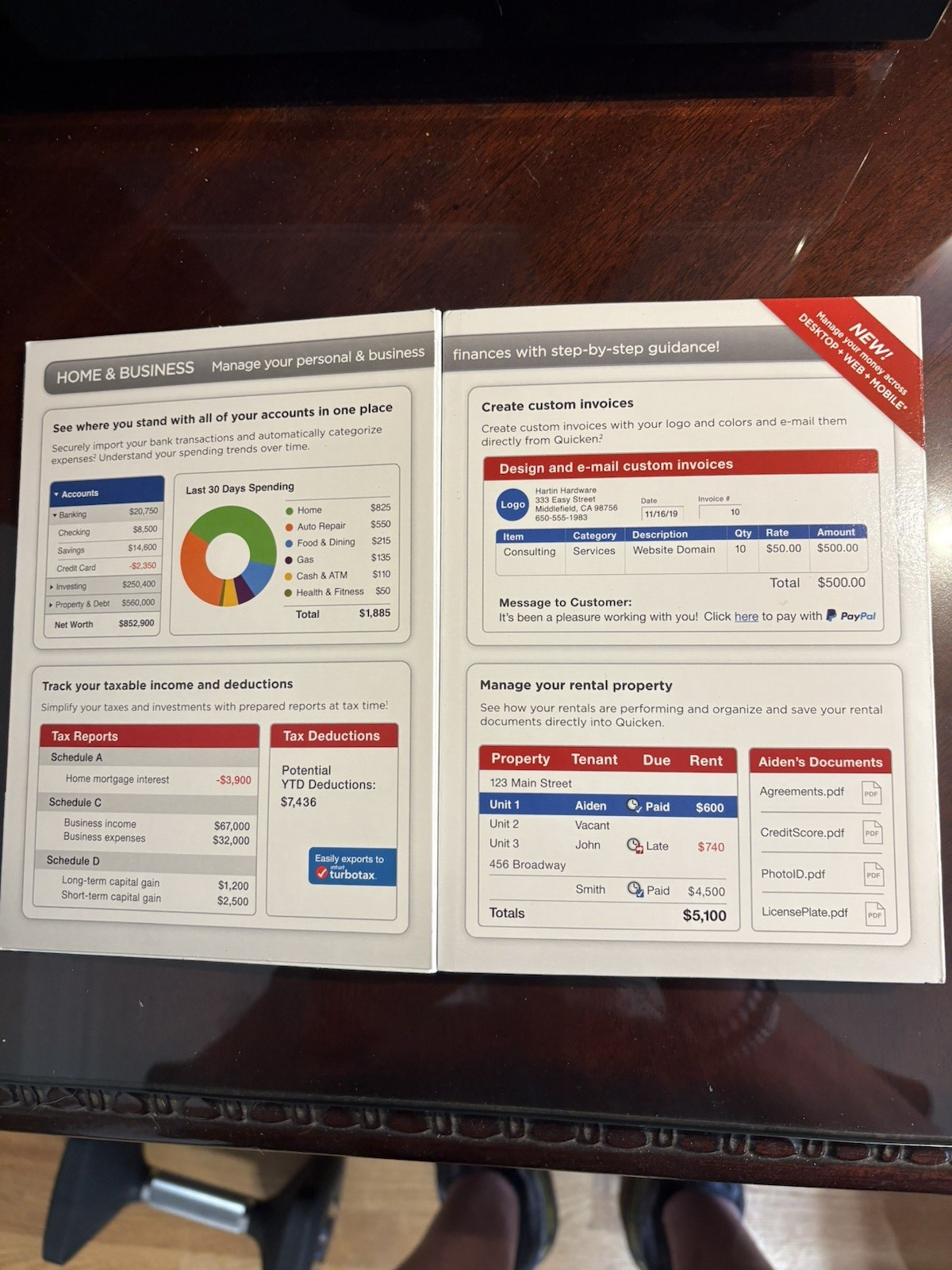 Quicken Home And Business 2019 (Windows PC) Read Description, Fast Free Ship EUC
