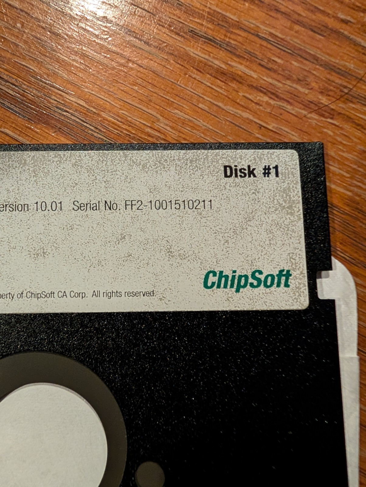 TurboTax Personal 1040 Tax Year 1992 Version 10.01 ChipSoft 5.25″ Floppy 1 2 3 4