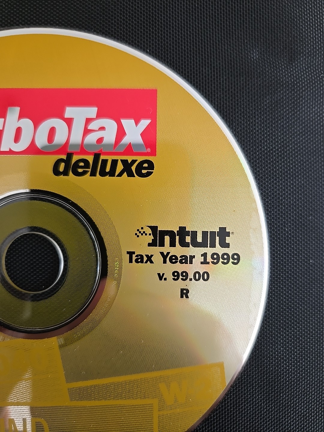 Turbotax 1999 Deluxe Federal Tax Software. Windows