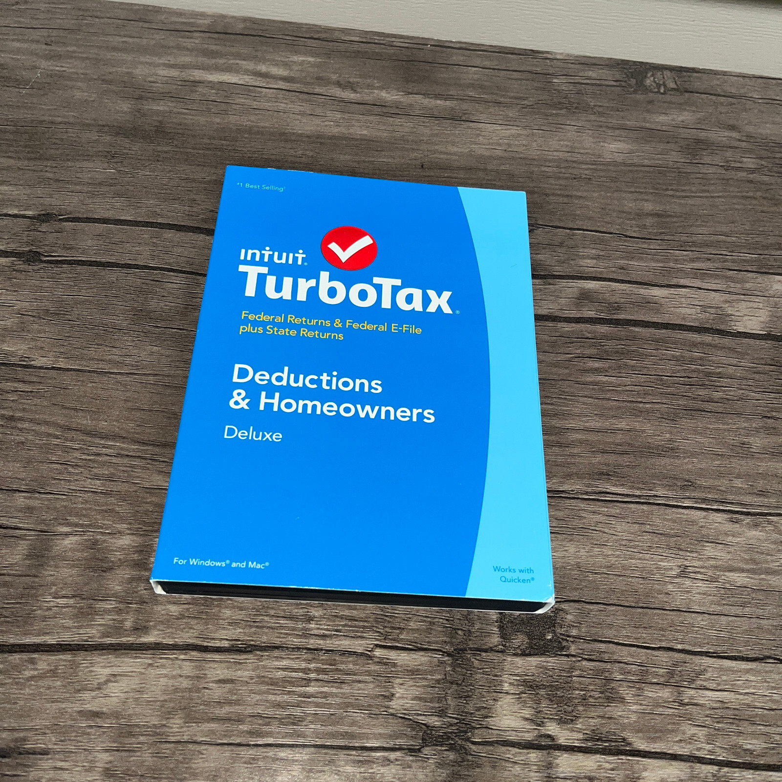 2014 TurboTax Deductions and Homeowners Federal Returns, E file plus State NEW