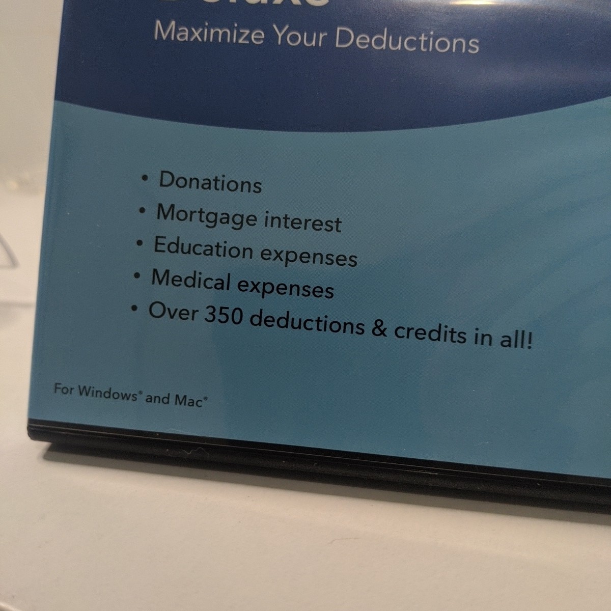 (Lot 6) 2018 TurboTax Deluxe Federal & STATE Turbo Tax SEALED CD DVD Windows/Mac