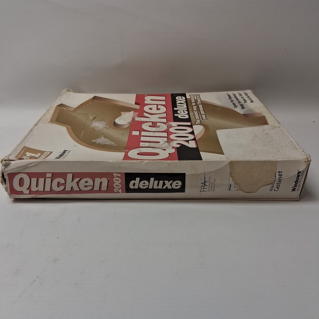 Intuit Quicken Deluxe 2001 for Windows ’95/’98/NT4/’00
