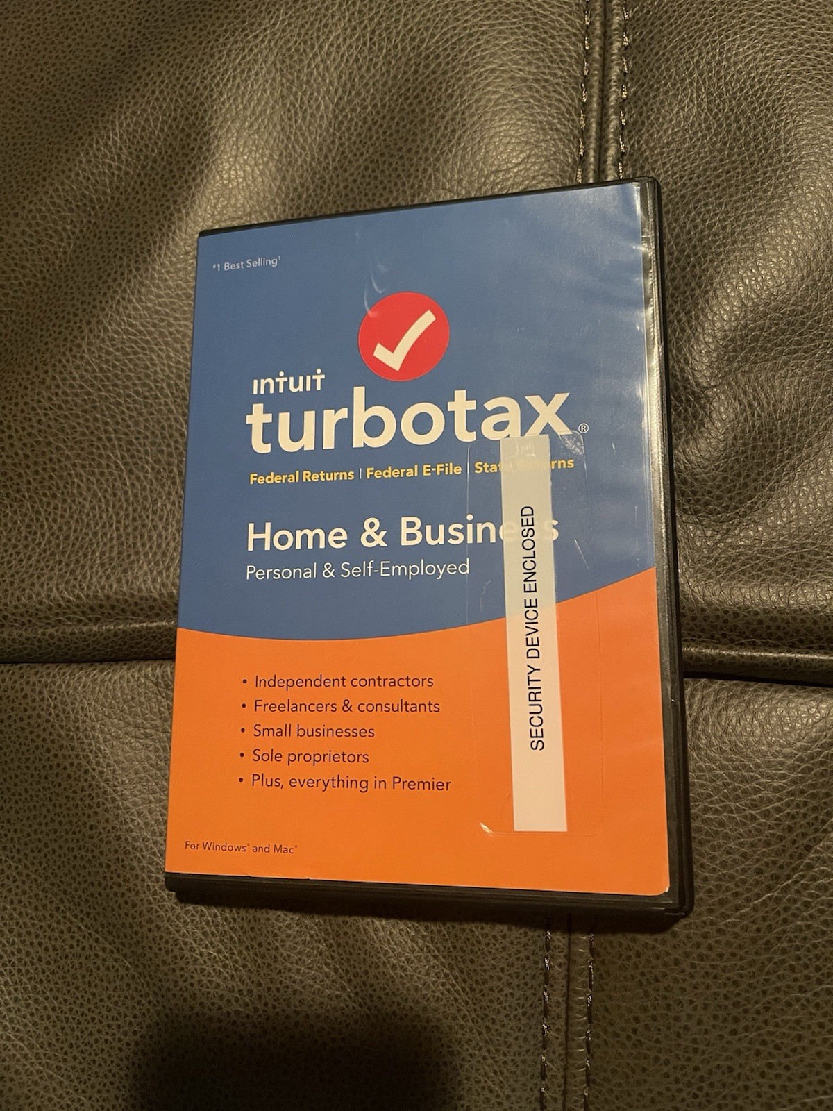 2017 Intuit TurboTax Home & Business Tax Preparation CD Windows/Mac