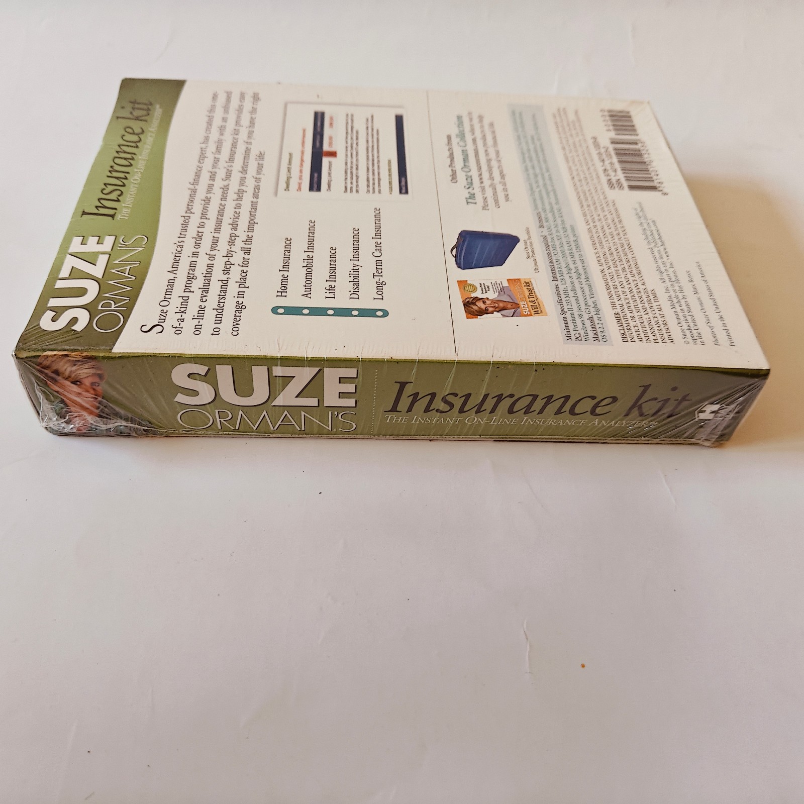 SUZE ORMAN: INSURANCE KIT – ON-LINE INSURANCE ANALYZER PC CD-ROM, WIN XP/2000