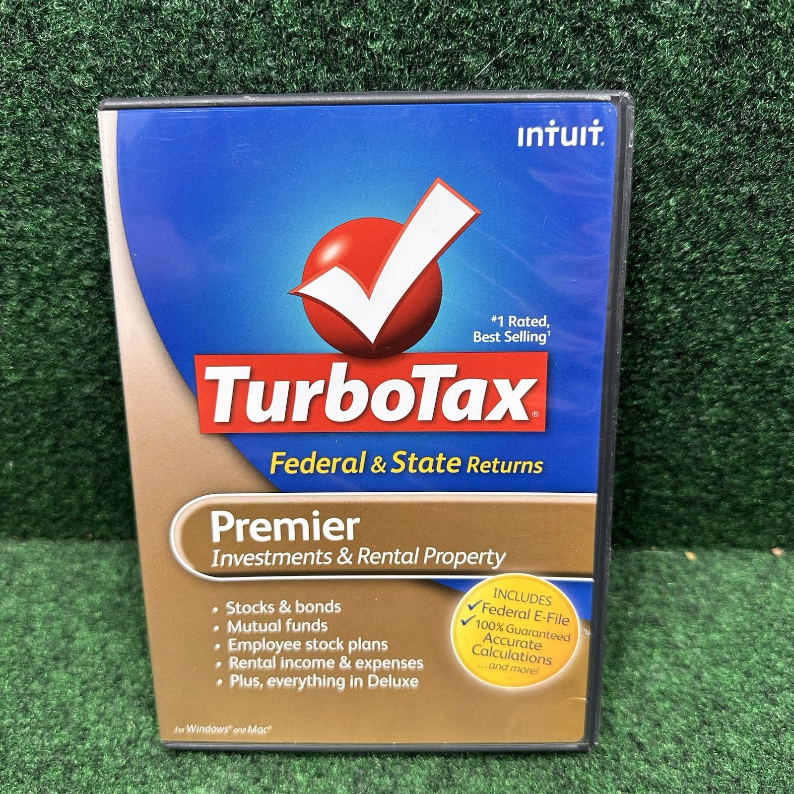 Intuit TurboTax Premier 2009: Federal & State, Investments & Rental Property