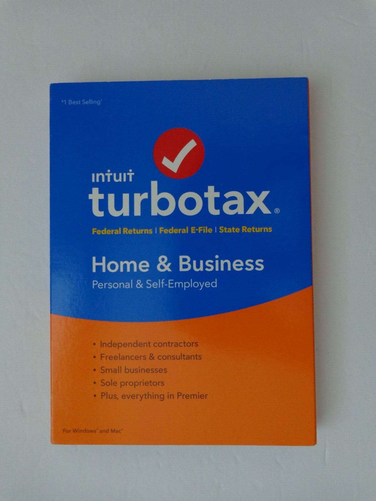 Intuit TurboTax Home & Business 2016
