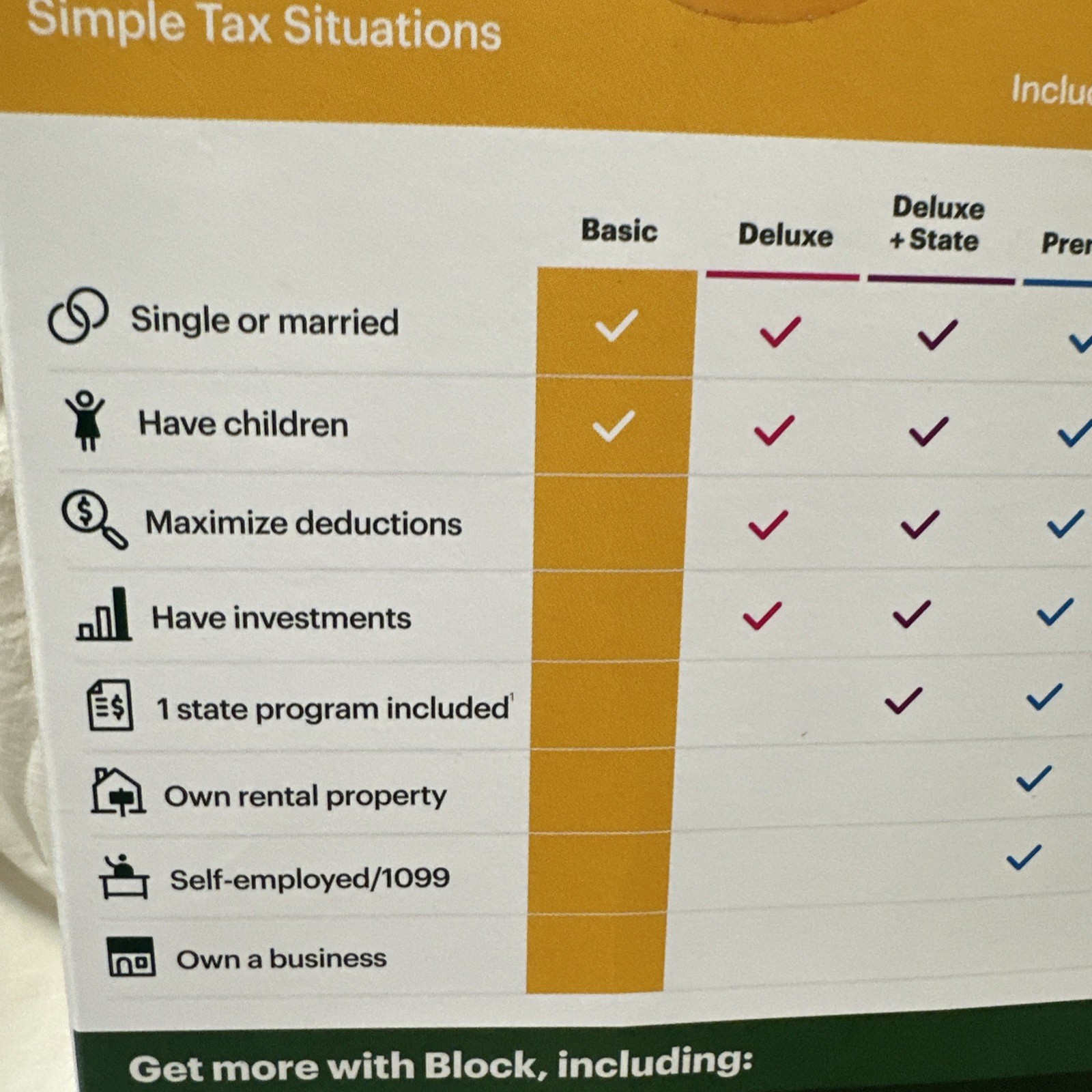 NEW 2025 H&R Block Tax Software BASIC for Win PC / Mac [Key Card] Turbotax USA