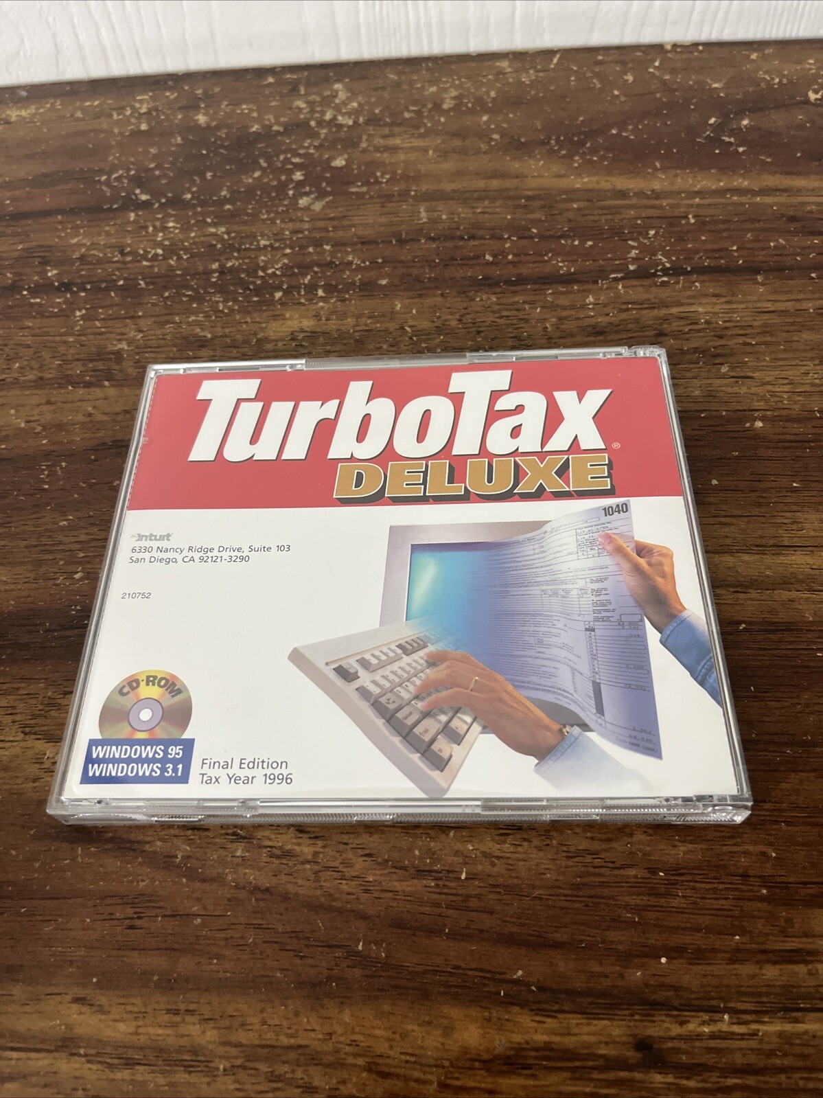 TurboTax Deluxe Quick Start Guide Edition 1996