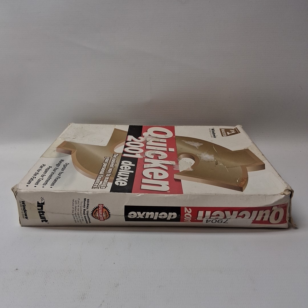 Intuit Quicken Deluxe 2001 for Windows ’95/’98/NT4/’00