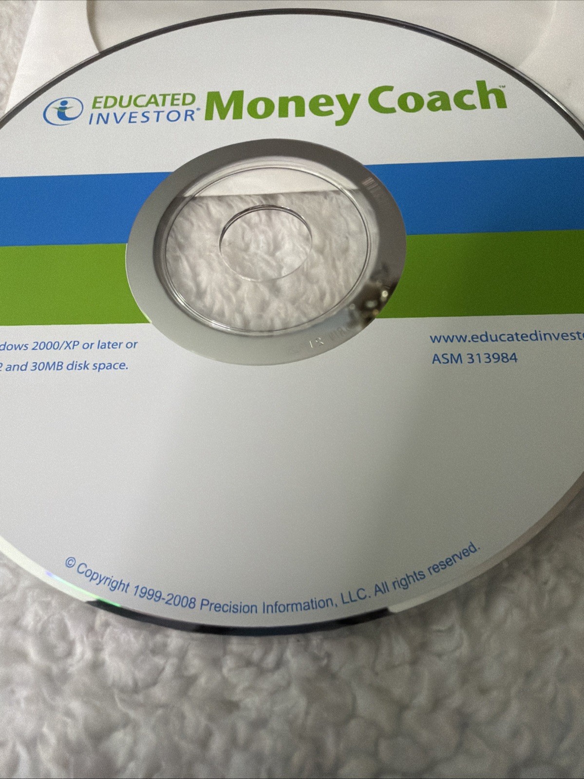Money Coach Educated Investor PC CD ROM Software VTG 1999