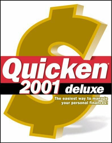 Quicken 2001 Deluxe Financial Software Windows Version CD no subscription NEW