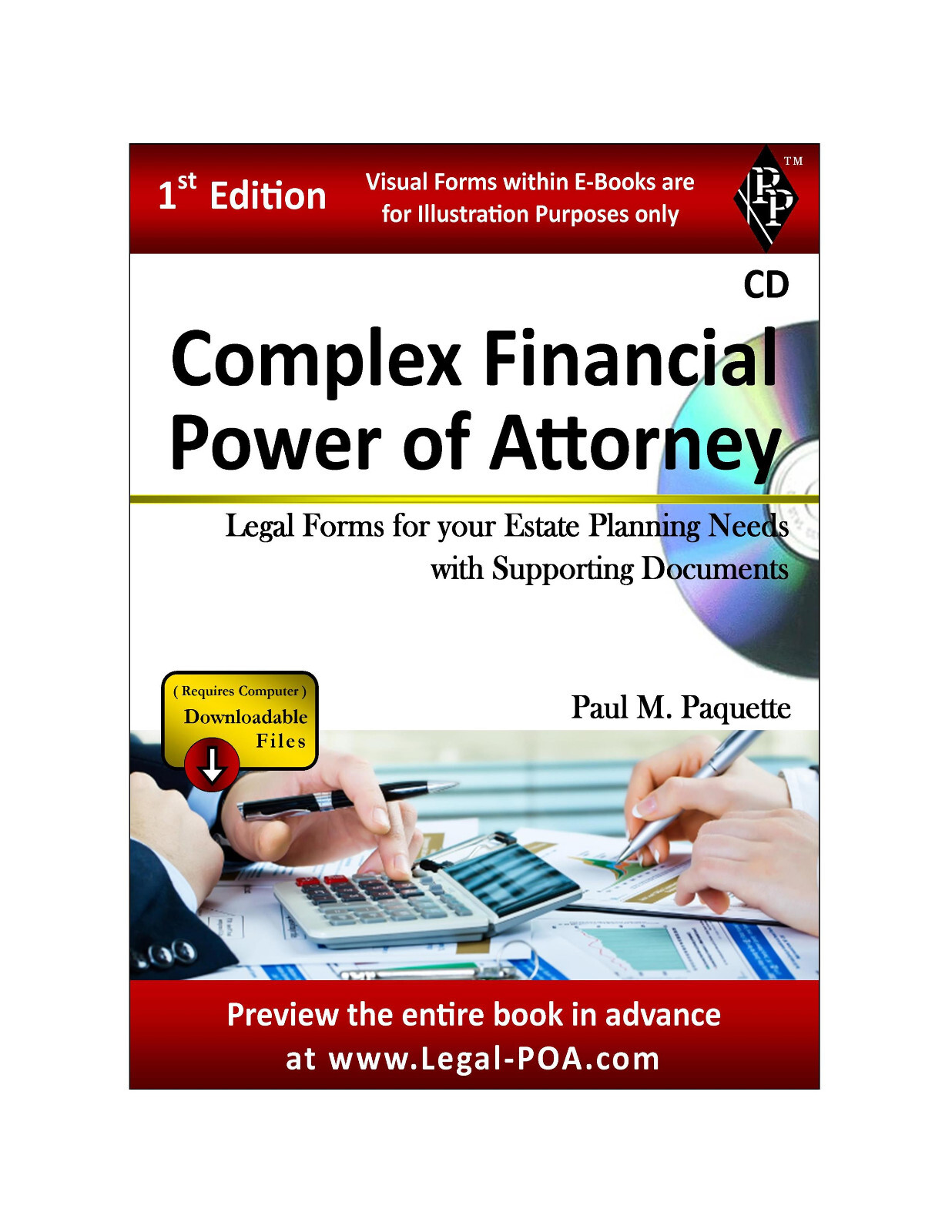 Complex Financial Power of Attorney – Full Version – CD-ROM Only