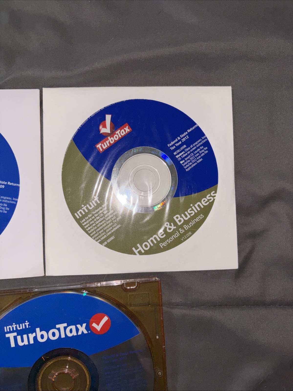 2009 2011 2012 2014 TurboTax Home & Business 2013 Deluxe CD Windows/Mac EUC
