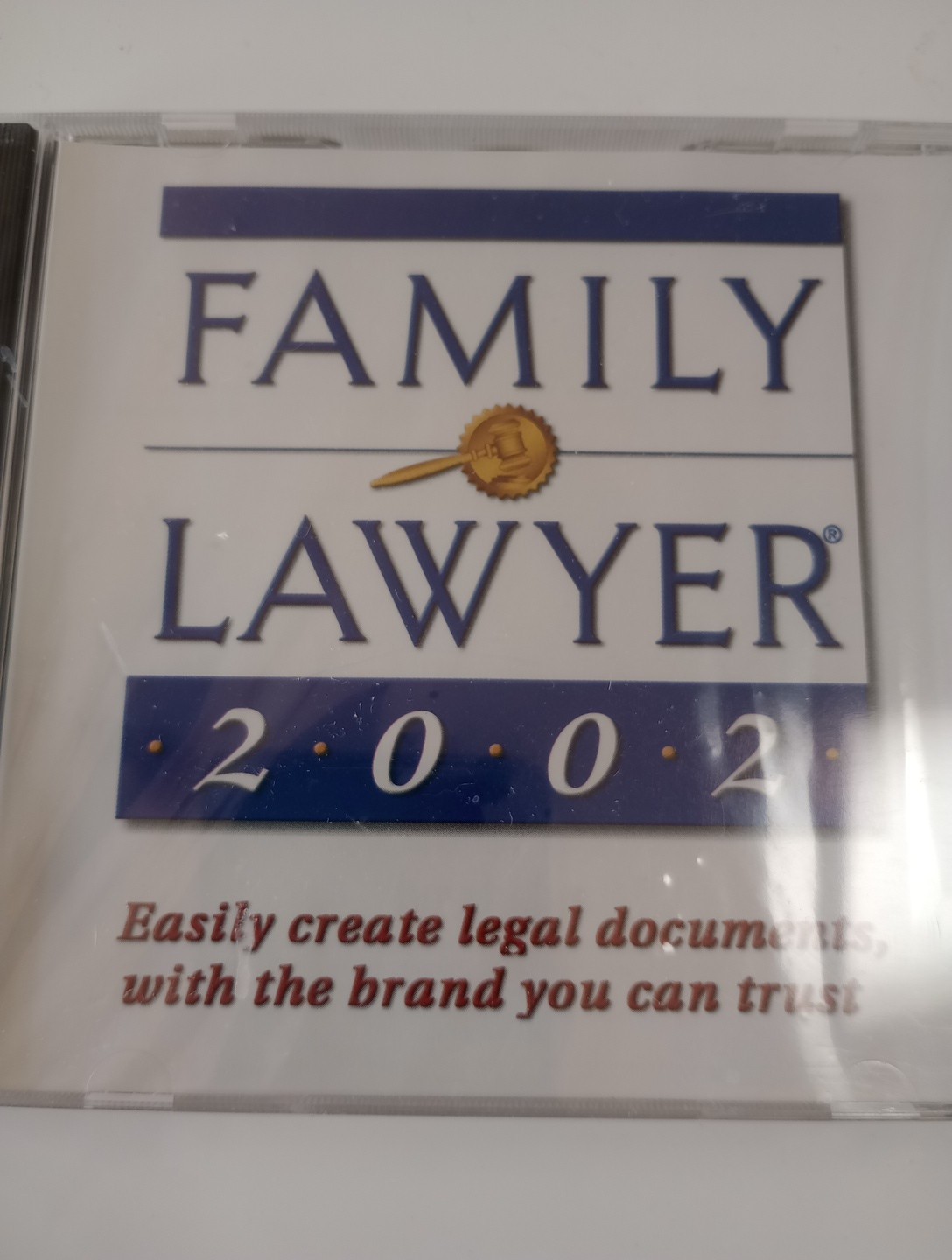 Family Lawyer 2002 PC CD Design Print Legal Documents Forms