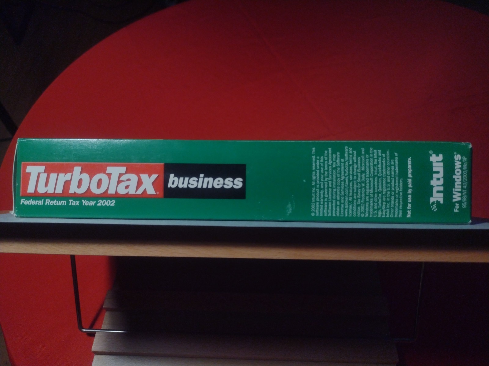 2002 TurboTax Business Federal CD Windows