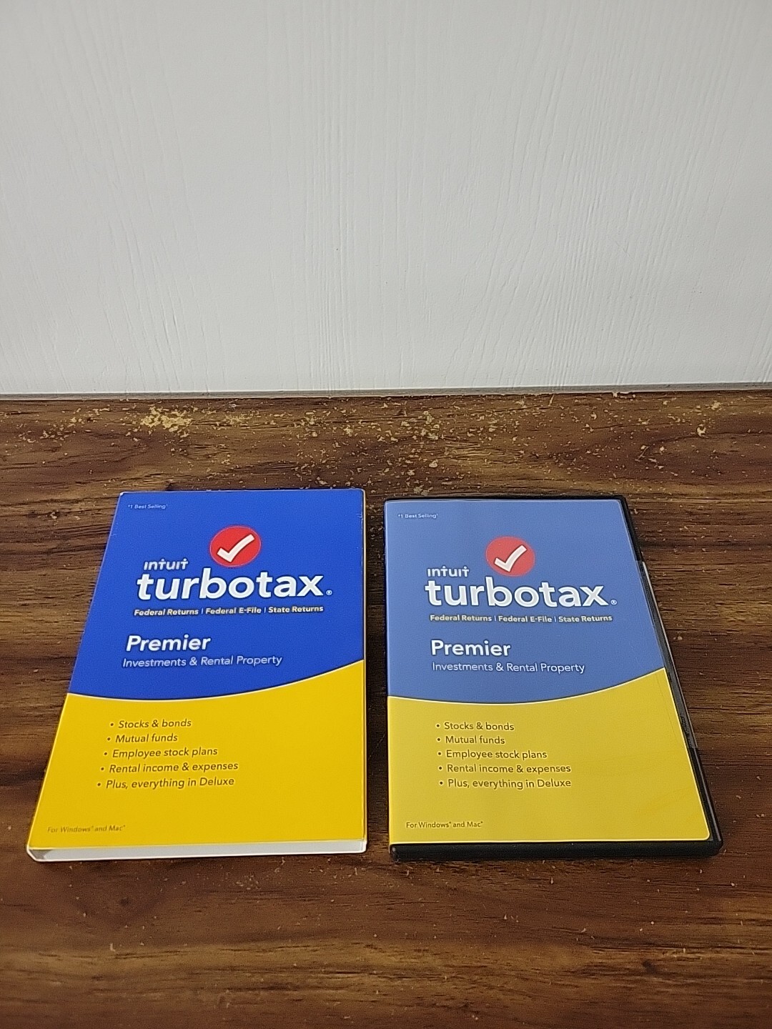 2016 TurboTax Premier Investments + Rental Property 2016 Federal Mac/PC CD-ROM
