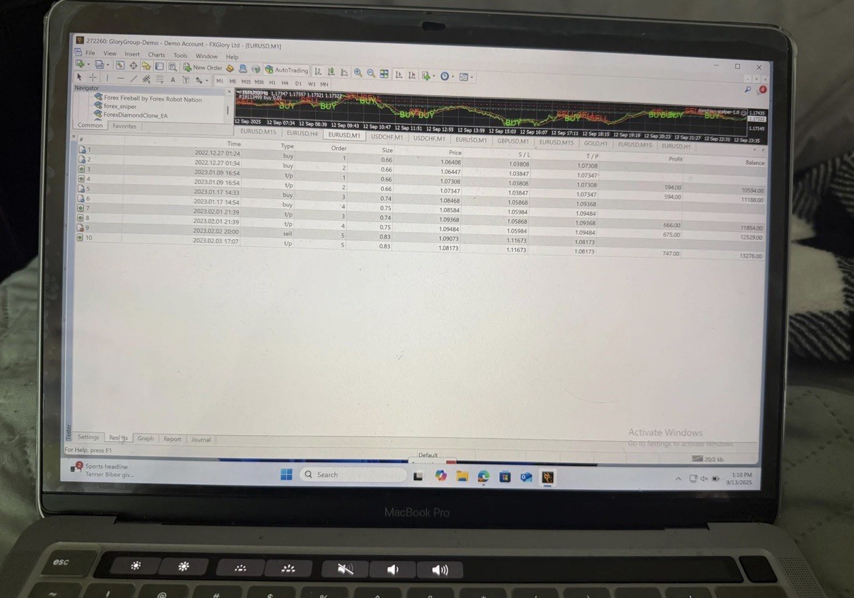 Gold EA MT4 XAUUSD Automated Trading Bot Scalping Expert Advisor High Win Rate