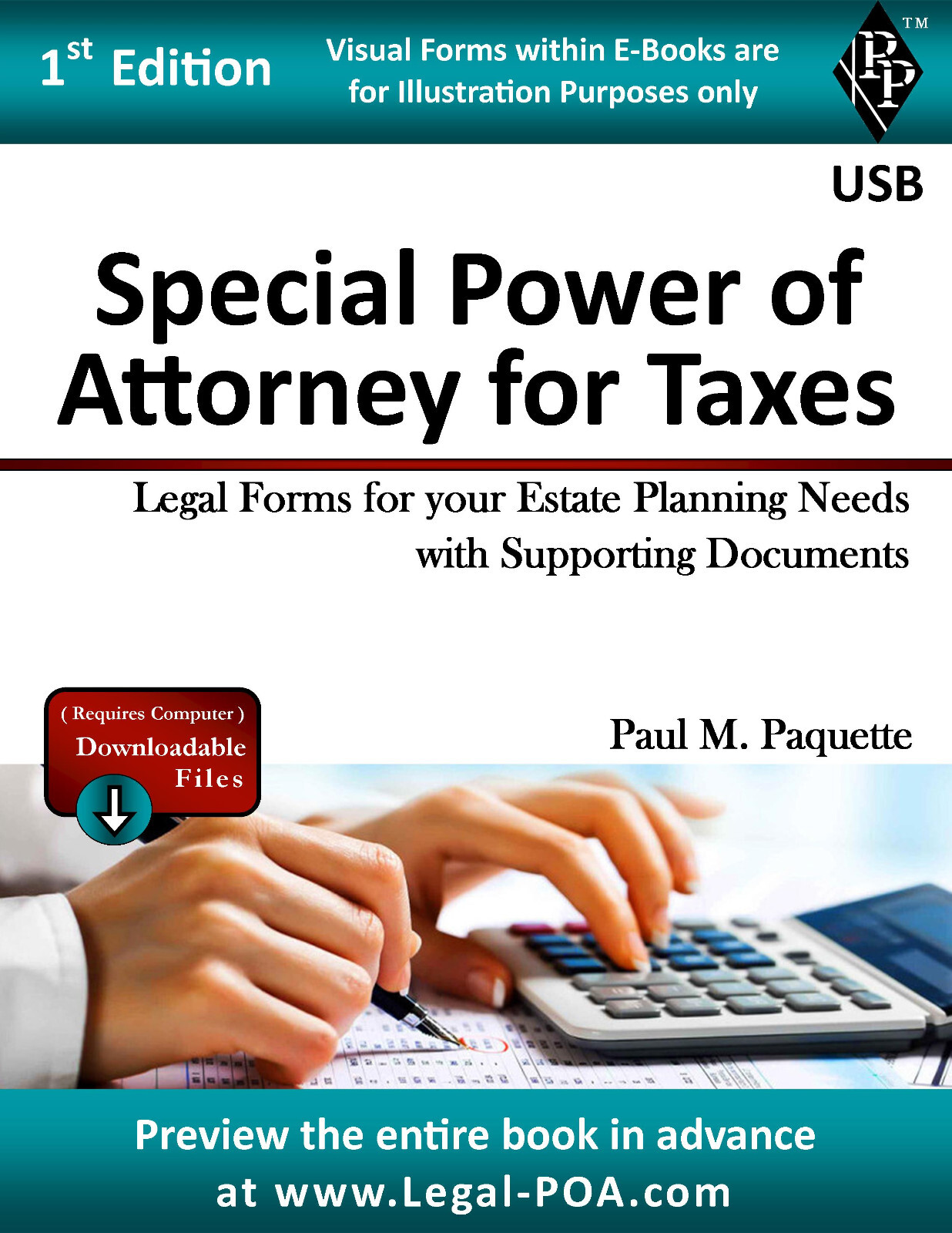Special Power of Attorney for Taxes – Full Version – USB Flash Drive Only