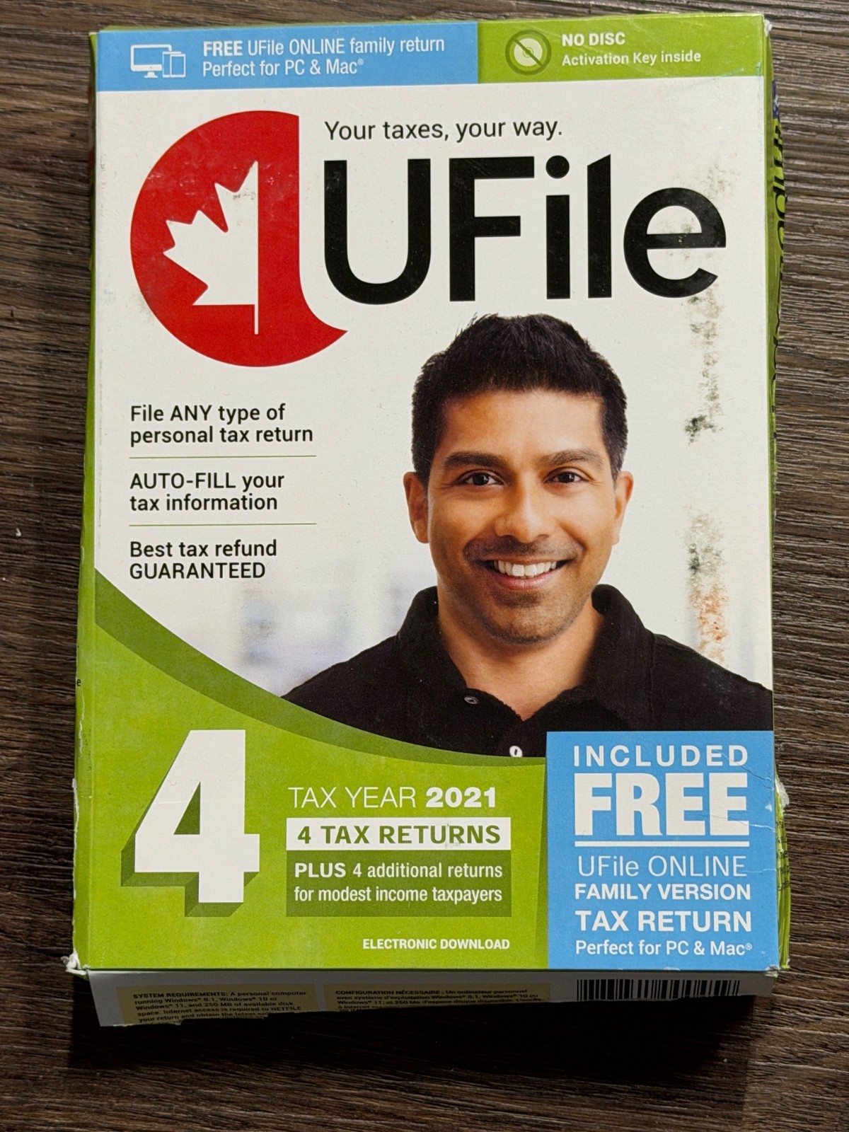 UFile 2021 Tax Year Standard Edition 4 Tax RETURNS ONLINE NEW!