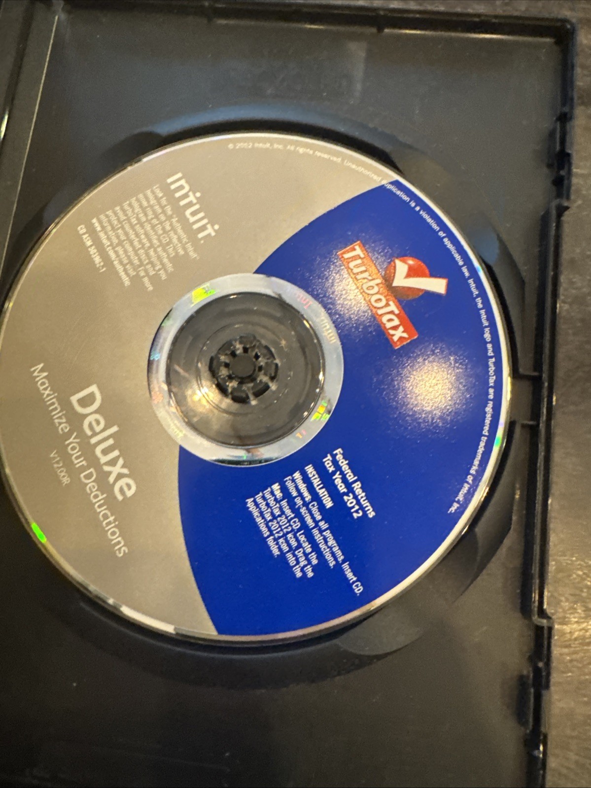 TurboTax Deluxe Lot (2004–2014, 8 Year) Win/Mac Fed+State Tax Software Archive
