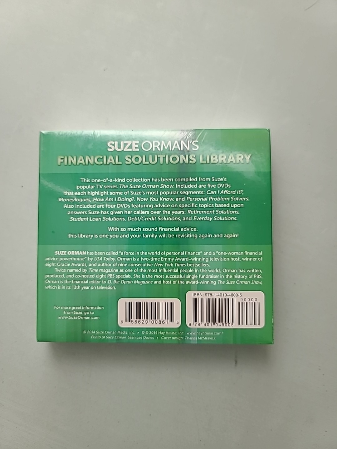 Suze Orman Financial Solutions Media CD, DVD’s, Book Set