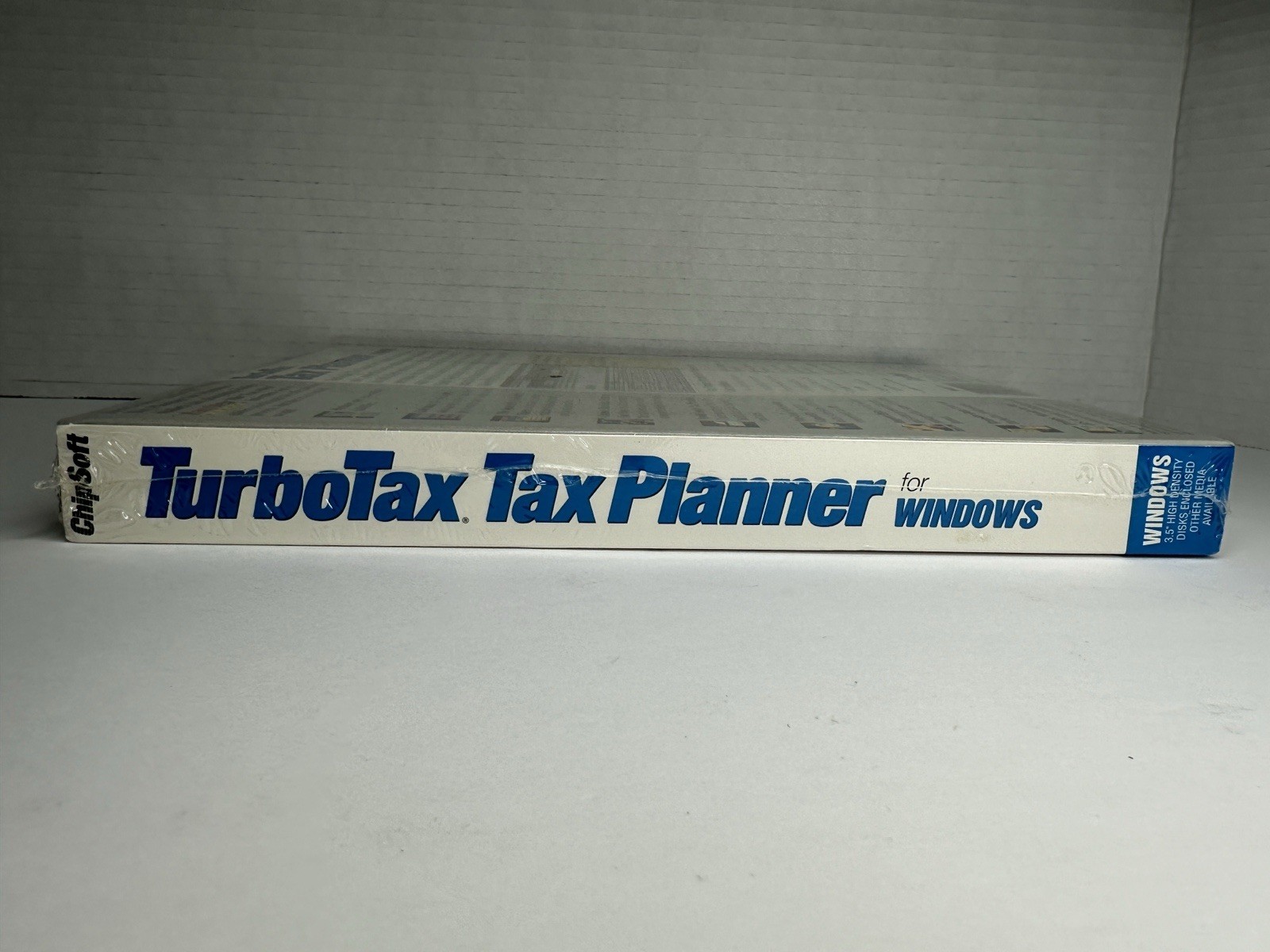 TurboTax Tax Planner for Windows Easy Step ChipSoft Vintage 1993 RARE New SEALED