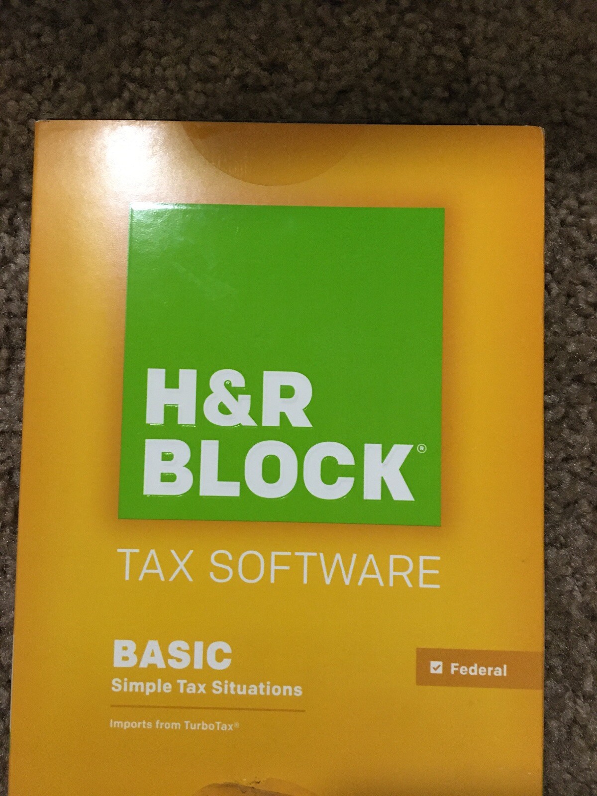 H&R Block Tax Software Basic 2015—361