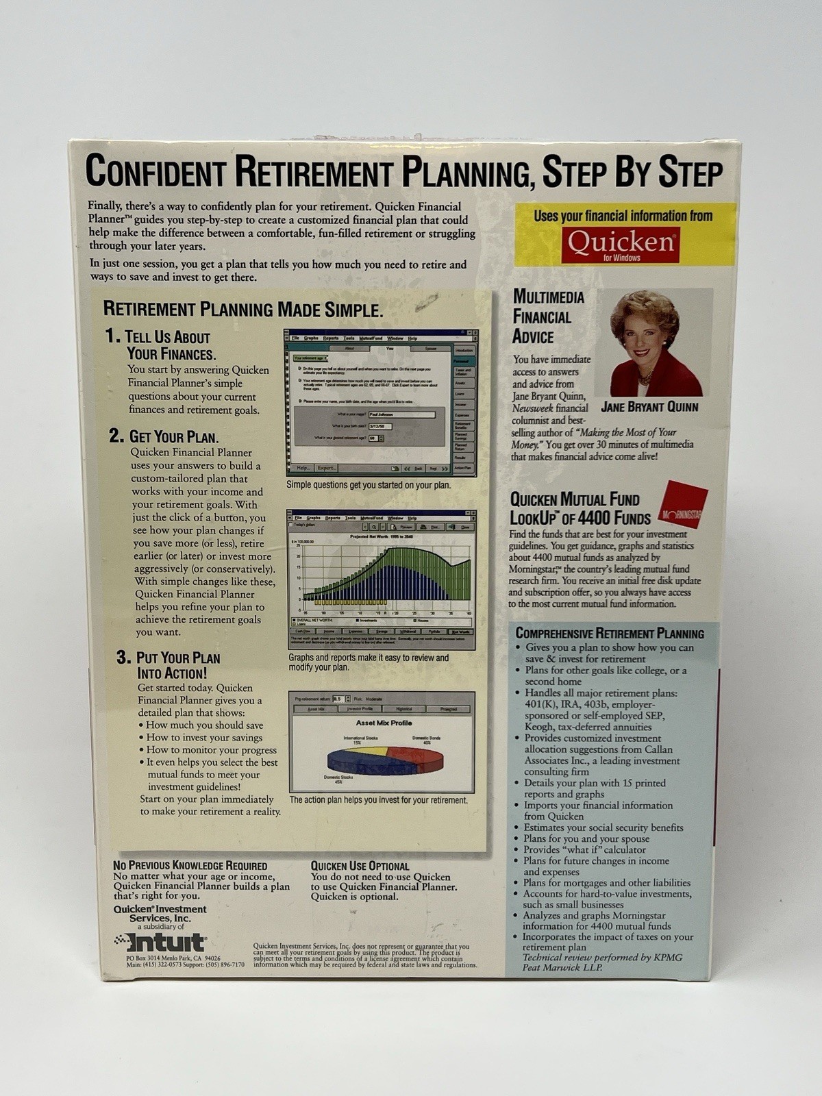 Lot of 3 Quicken Financial Suite Deluxe Planner CD-ROM for Windows New Sealed