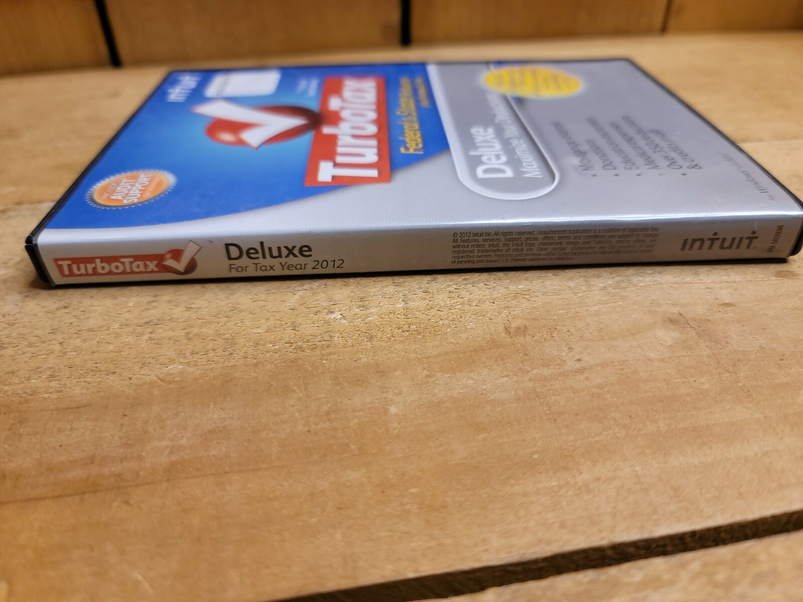 Lot of 2 TurboTax Deluxe 2009 2012 Federal State Returns Disc Federal E-Files