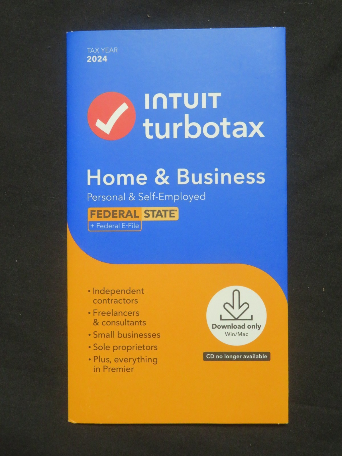 Genuine 2024 Intuit Turbotax Premier Investments Rental Federal State Windows