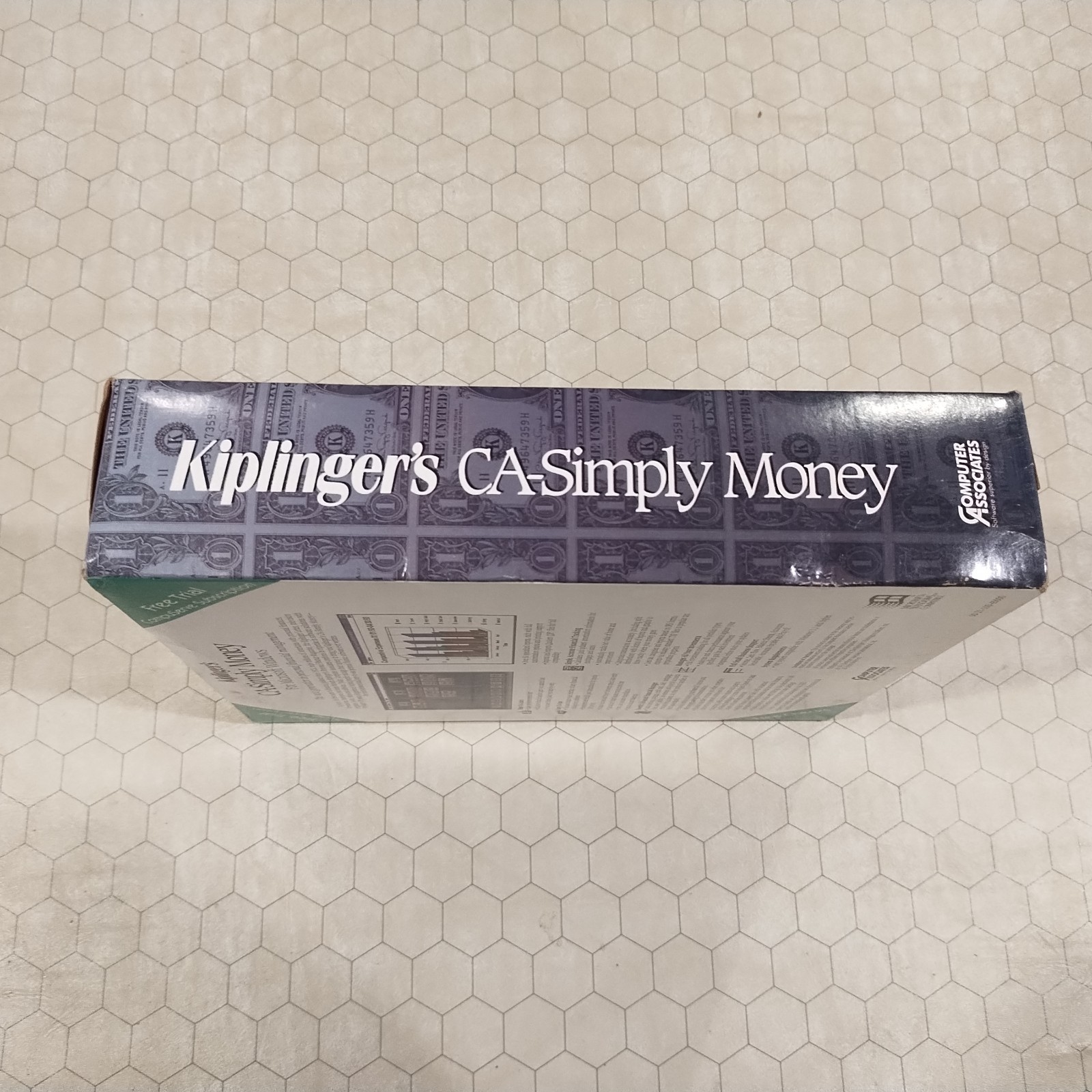 Kiplinger’s CA-Simply Money, Windows 3.1, sealed floppy disks, 1993