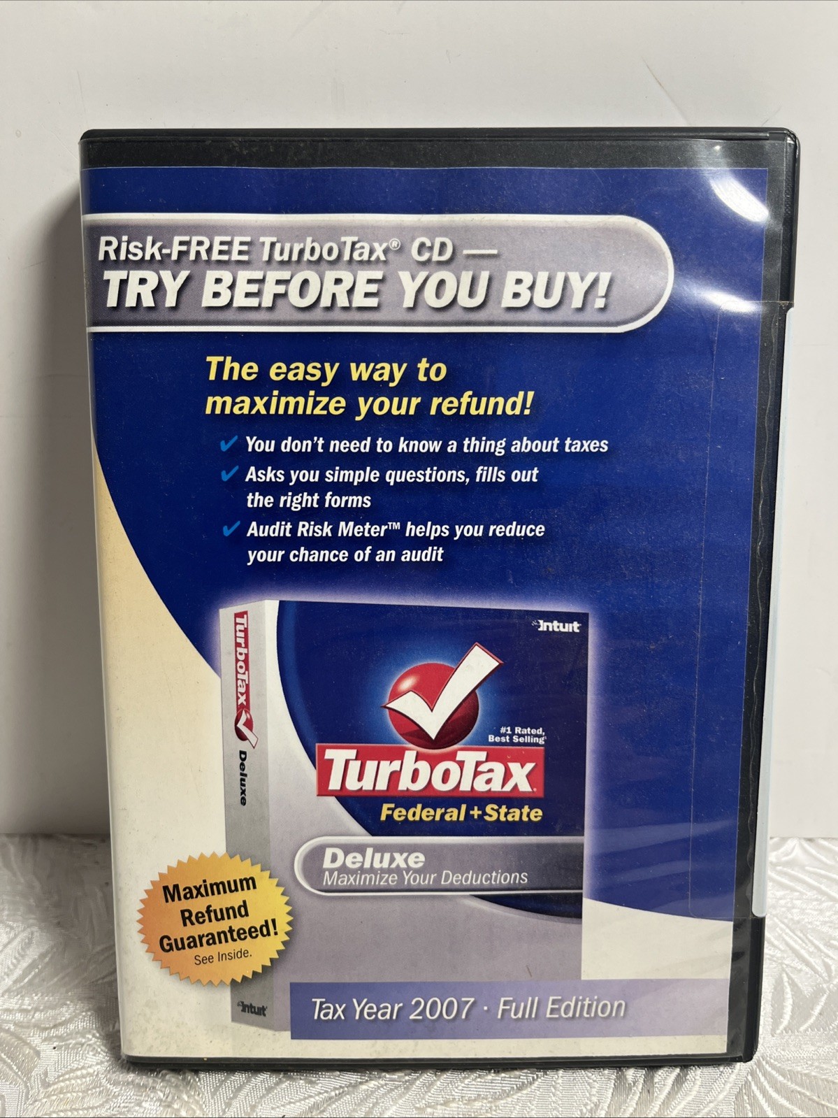 Turbo Tax 2007 Federal & State Returns Software