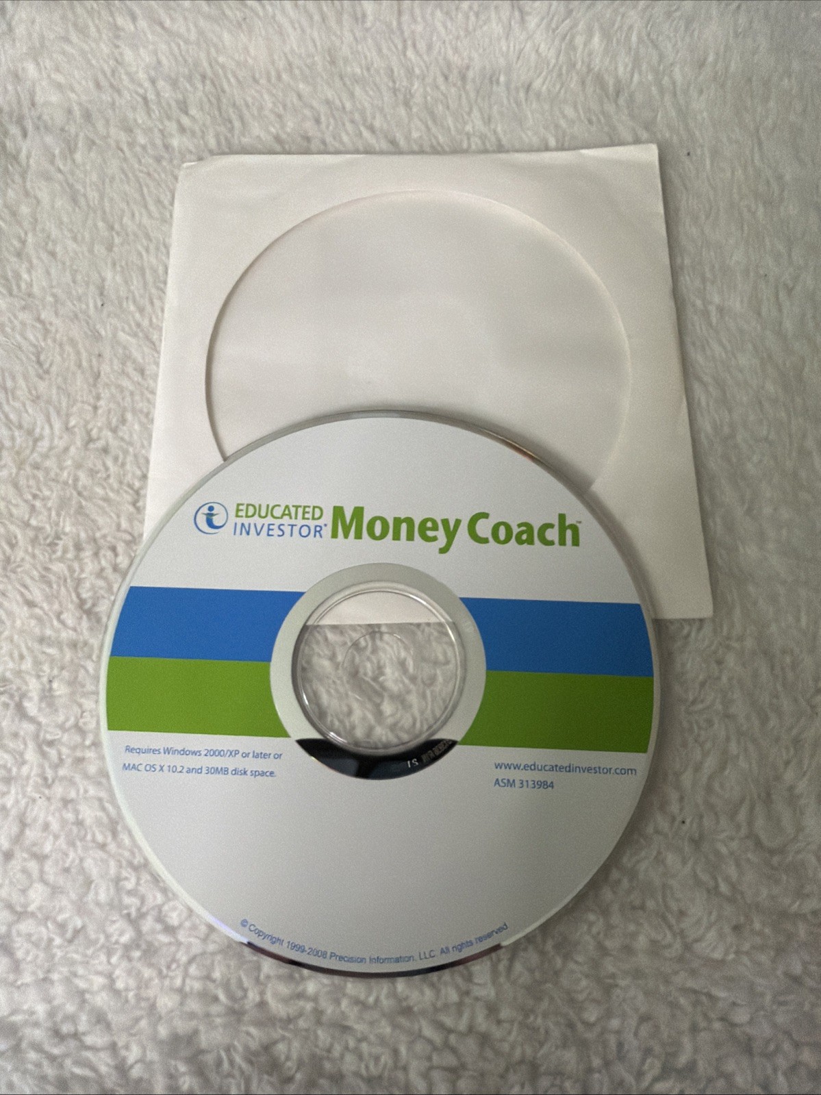 Money Coach Educated Investor PC CD ROM Software VTG 1999