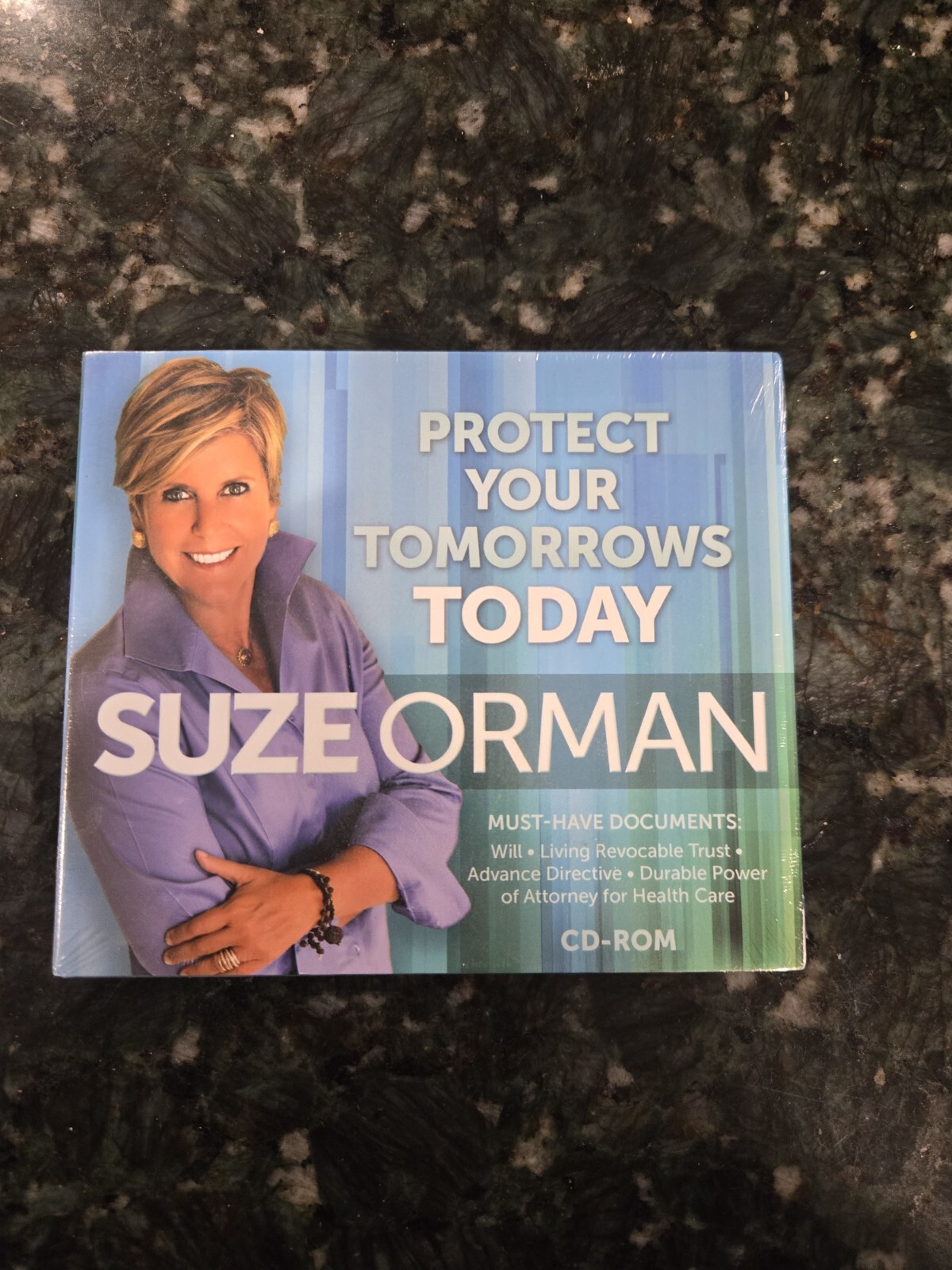 Suze Orman – Protect Your Tomorrows Today (CD-ROM) Brand New Sealed In Plastic!!
