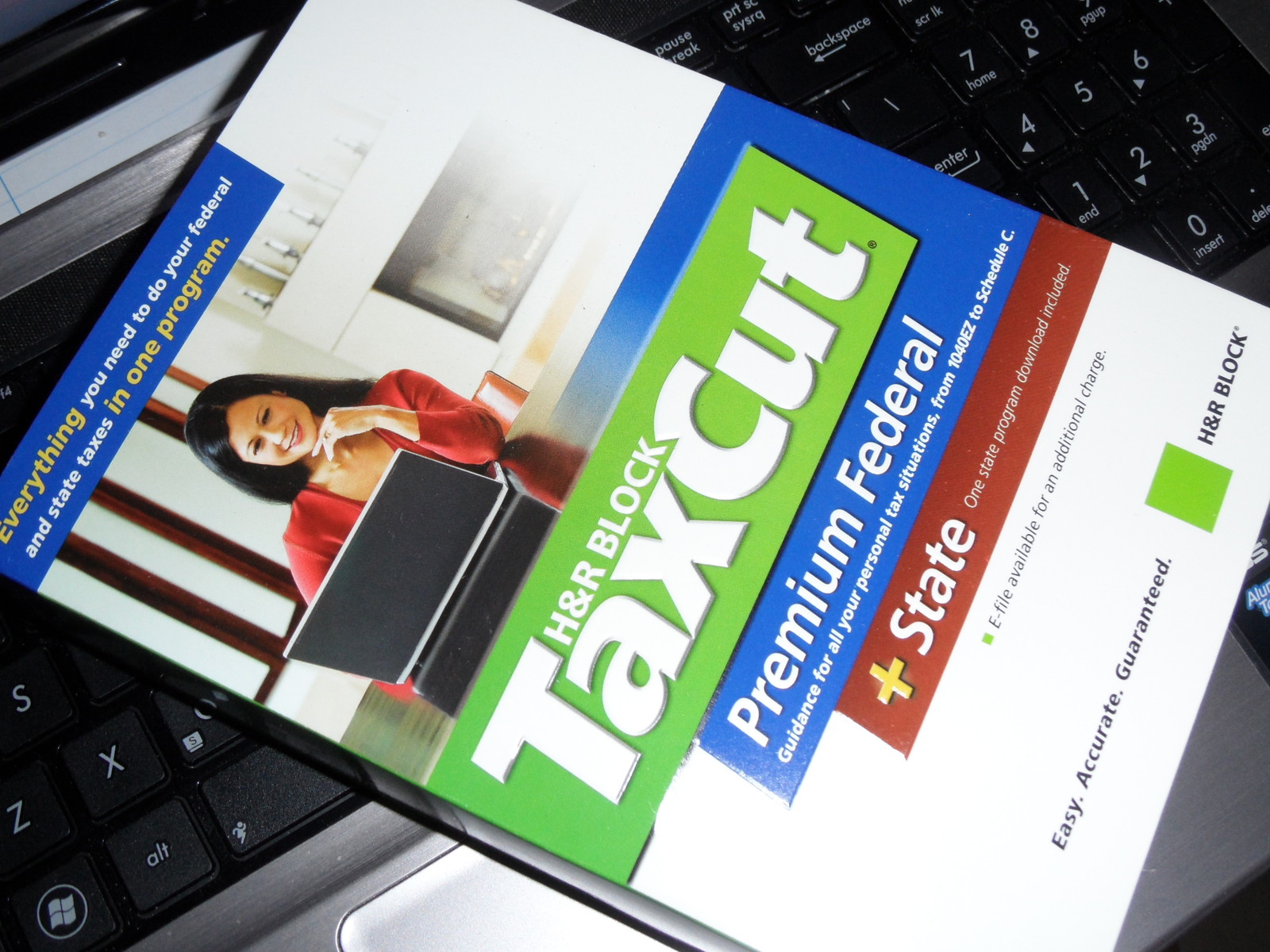2006 & 2007 TaxCut Premium turbo Schedule C Rental Federal H&R Block 2 NEW CD’s!