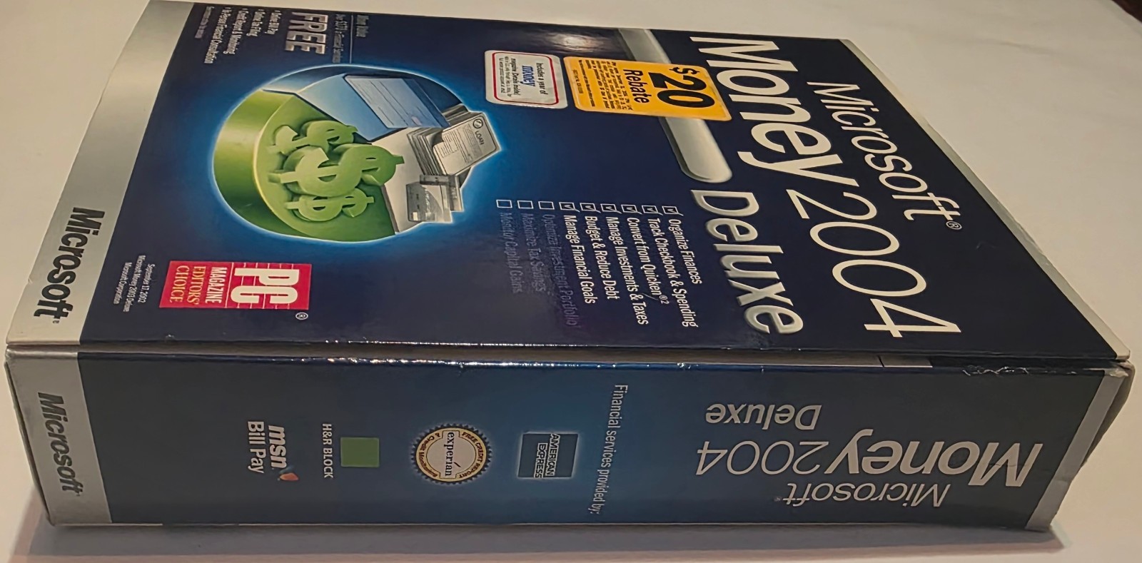 Microsoft Money 2004 Deluxe for Windows