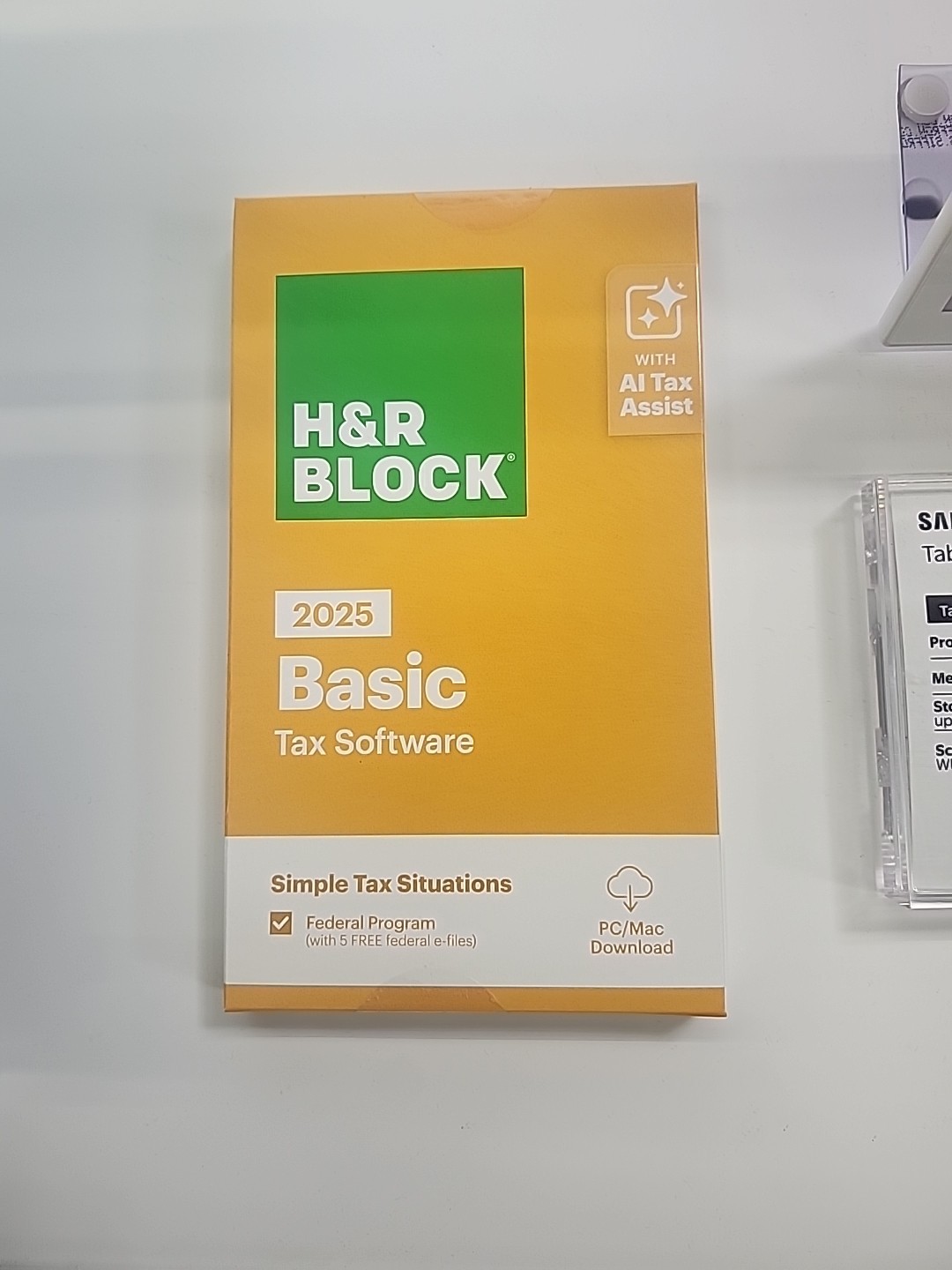 H&R Block Tax Software Basic 2025 PC/Mac [Key Card] (READ LISTING)