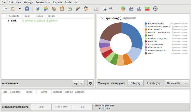 HomeBank Personal Finance software for Accounting, Budgeting, Expense Track USB