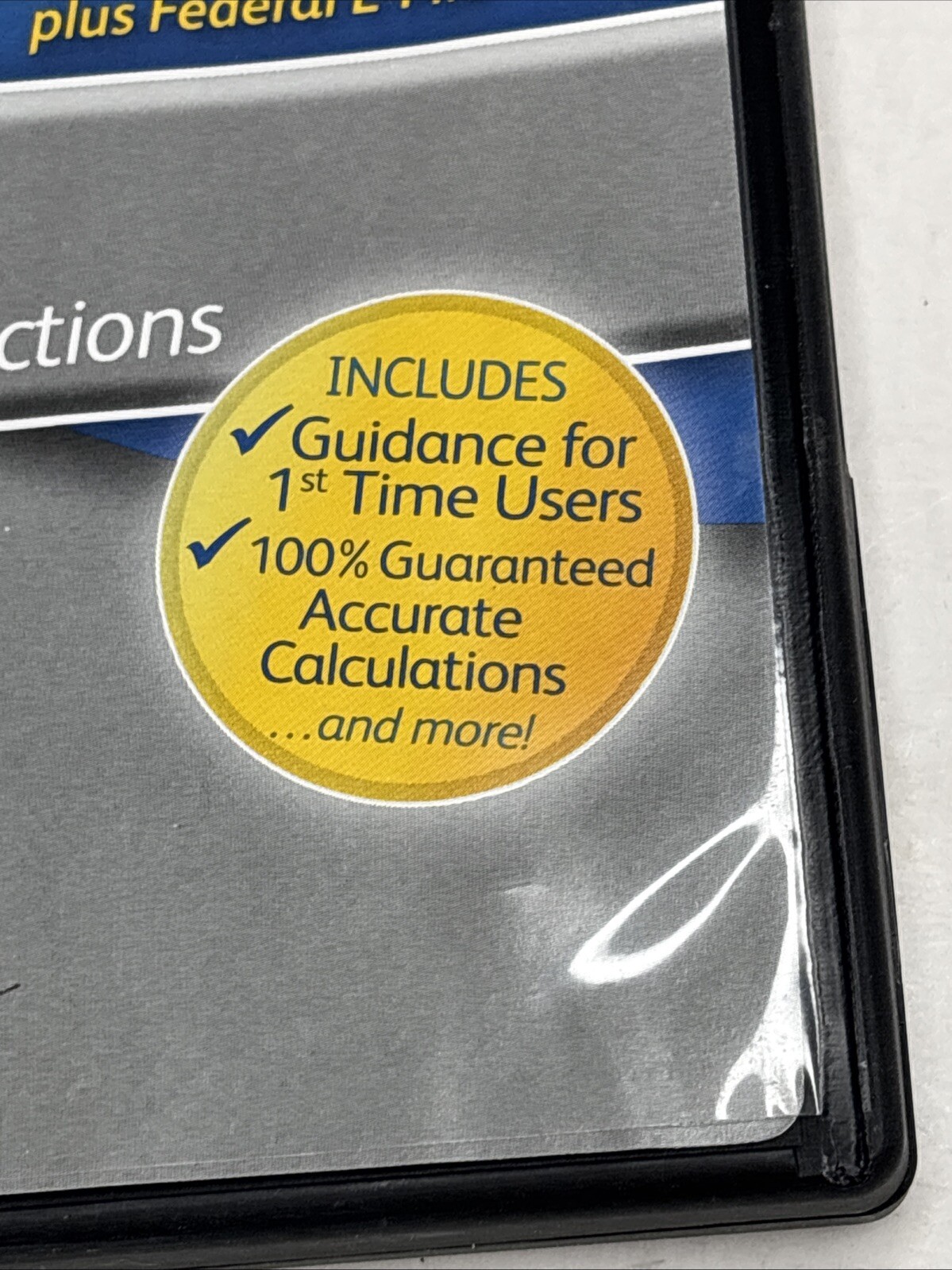 TurboTax Deluxe For Tax Year 2010 Federal and State Includes Federal E-File