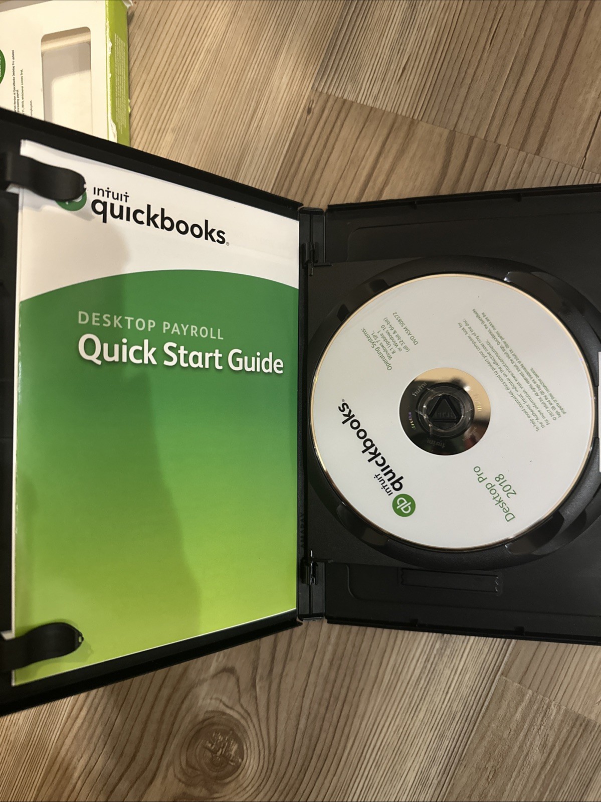 Intuit QuickBooks Desktop Pro 2018 with Payroll Enhanced-Used