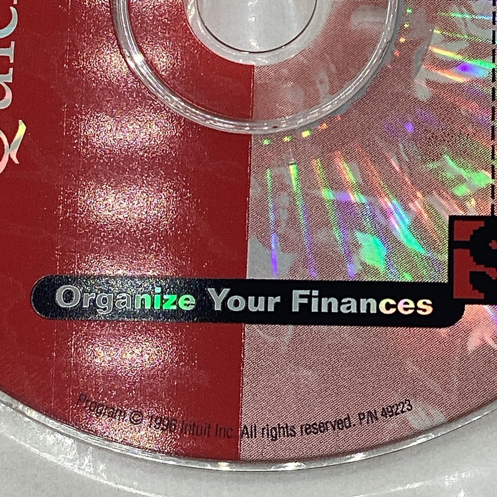1996 Intuit Quicken SE Version 6 Organizing You Finances CD-ROM + Instructions