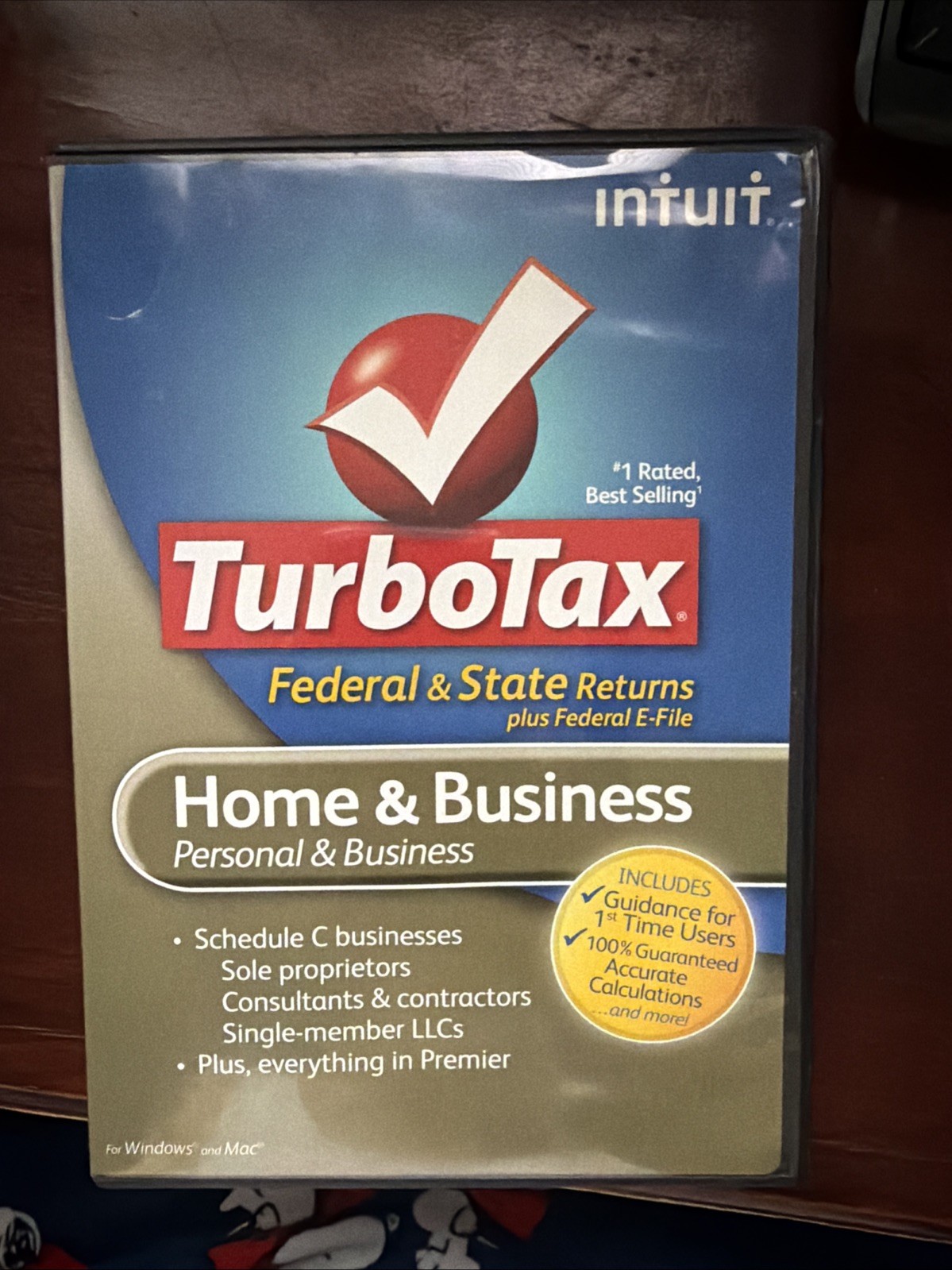 2012 TurboTax Home & Business Federal State for Windows and Mac