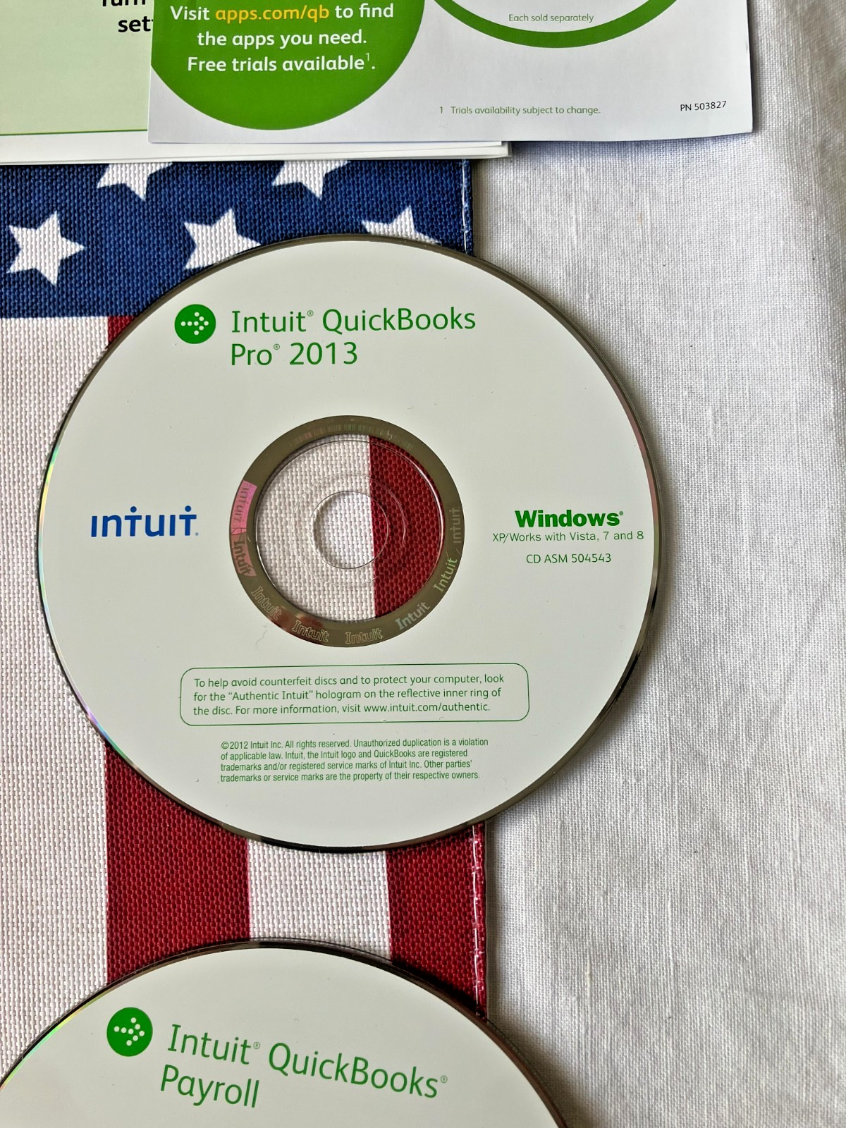 Intuit QuickBooks Pro 2013 Enhanced Payroll Value Pack w/ License Key